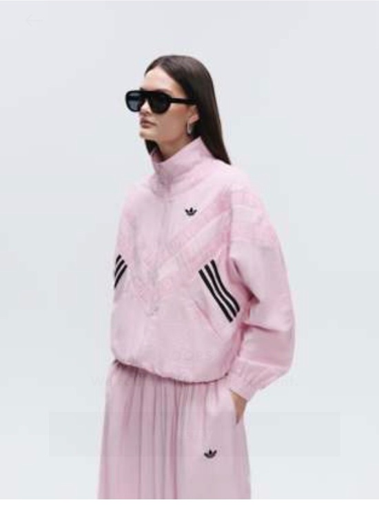 adidas Originals Jackets & Blazers - adidas Originals Pink Quilted Track Jacket